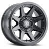 ICON Rebound Pro 17x8.5 6x5.5 25mm Offset 5.75in BS 95.1mm Bore Satin Black Wheel - 21817859057SB Photo - Primary