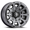 ICON Thrust 17x8.5 6x5.5 25mm Offset 5.75in BS 95.1mm Bore Smoked Satin Black Wheel - 2817859057SSBT Photo - Primary
