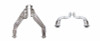 Pypes Performance Exhaust 18-21 Mustang Long Tube Header Kit With Catalytic Converters 304 Stainless Pypes