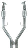 Pypes Performance Exhaust Exhaust H Pipe Catted For Long Tubes 05-10 Mustang 2.5 in H-Pipe Hardware Incl Natural 409 Stainless Steel Pypes Exhaust