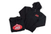 JKS Manufacturing Zippered Black Hoodie - XL - JKSAPP140BLKXL