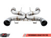 Awe Tuning AWE Tuning McLaren 720S Performance Exhaust - Chrome Silver Tips - 3010-32040