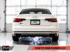 Awe Tuning AWE Tuning Audi B9 S4 Track Edition Exhaust - Non-Resonated Black 102mm Tips - 3010-43048