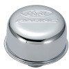 Ford Racing Logo Push-In Type Air Breather Cap - Chrome - 302-215 User 1