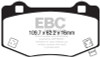 EBC EBC 15-17 Ford Mustang Shelby GT350/GT350R Yellowstuff Rear Brake Pads - DP43056R