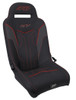 PRP Seats PRP RST Rear Suspension Seat- Black/Red - A4108-237