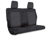 PRP Seats PRP 08-10 Jeep Wrangler JKU Rear Seat Cover/4 door - Black/Grey - B018-03