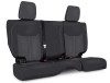PRP Seats PRP 13-18 Jeep Wrangler JK Rear Seat Cover/2 door - Black/Grey - B023-03