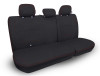 PRP Seats PRP 12-15 Toyota Tacoma Rear Bench Cover Double Cab - Black with Red Stitching - B052-01