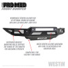 Westin 19-21 Ford Ranger Pro-Mod Front Bumper - Tex. Blk - 58-41085 Photo - Primary