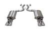 Corsa Performance Corsa 2018 Ford Mustang GT Fastback 5.0L 3in Sport Axle-Back Exhaust w/ 4in Polished Tips - 21002