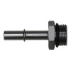 DeatschWerks 10AN ORB Male to 3/8in Male EFI Quick Connect Adapter - Anodized DW Titanium - 6-02-0125