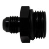 DeatschWerks 10AN ORB Male to 6AN Male Flare Adapter Incl O-Ring - Anodized Matte Black - 6-02-0407-B