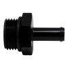DeatschWerks 8AN ORB Male to 5/16in Male Barb Fitting Incl O-Ring - Anodized Matte Black - 6-02-0510-B