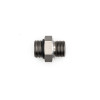 DeatschWerks 8AN ORB Male to M18 X 1.5 Metric Male Incl O-Ring and Washer - Anodized Matte Black - 6-02-0612-B