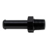 DeatschWerks 1/8in NPT Male Thread 5/16in Hose Barb - Anodized Matte Black - 6-02-0916-B