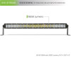  DV8 Offroad 50in Light Bar Slim 250W Spot 5W CREE LED - Black - BS50E250W5W 