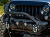  DV8 Offroad 07-18 Jeep Wrangler JK/JL FS-11 Stubby Mid Length Steel Front Bumper w/ Winch Plate - FBSHTB-11 