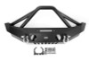  DV8 Offroad 07-18 Jeep Wrangler JK/JL FS-12 Mid Length Steel Front Bumper w/ Fog Lights - FBSHTB-12 