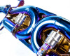 Vivid Racing VR Performance Audi R8 2020+ Blue Titanium Exhaust System - VR-R820-170T 