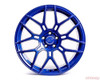 Vivid Racing VR Forged D09 Wheel Package Nissan GT-R 20x10 & 20x12 Dark Blue - VRF-D09-GTR-DBL 