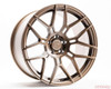 Vivid Racing VR Forged D09 Wheel Package Nissan GT-R 20x10 & 20x12 Satin Bronze - VRF-D09-GTR-SBZ 