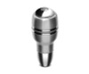 MOMO Momo Automatico Shift Knob - Aluminum, Chrome Insert - AUTOALU 