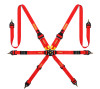 MOMO Momo Int. Camlock 6pt Clip In Restraint-Red - MO1255120001 