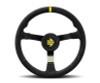 MOMO Momo MODN38 Steering Wheel 380 mm -  Black Suede/Black Spokes - R1971/38NS 