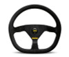 MOMO Momo MOD88 Steering Wheel 320 mm -  Black Suede/Black Spokes - R1988/32S 