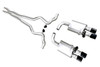 Long Tube Headers LTH Ford Mustang GT (’18-’20) True Dual S550 Cat Back Exhaust System Patriot Tips 