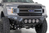  Addictive Desert Designs 18-20 Ford F-150 Bomber Front Bumper w/ 4 Rigid 360 6IN Mounts - F180014110103 