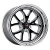 Weld S76 18x10 / 5x4.75in BP / 7.1in. BS Black Wheel (High Pad) - Non-Beadlock - 76HB8100B71A