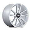  Rotiform R192 BTL Wheel 21x10.5 5x120 15 Offset - Gloss Silver w/ Machined Face - R192210511+15 