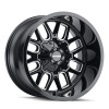  Mayhem 8107 Cogent 20x10 / 6x135 BP / -19mm Offset / 106mm Hub Black w/ Milled Spokes Wheel - 8107-2137BM 