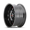  Mayhem 8110 Tripwire 20x9 / 8x170 BP / 0mm Offset / 130.8mm Hub Black w/ Prism Red Wheel - 8110-2970BTR 