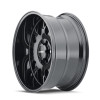  Mayhem 8110 Tripwire 20x9 / 5x139.7 BP / 0mm Offset / 110mm Hub Black w/ Milled Spokes Wheel - 8110-2997BM 