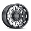  Mayhem 8113 Cortex 20x9 / 8x165.1 BP / 0mm Offset / 125.2mm Hub Matte Black w/ Dark Tint Wheel - 8113-2981TM 