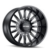  Mayhem 8114 Utopia 20x9 / 8x180 BP / 18mm Offset / 124.2mm Hub Black w/ Milled Spokes Wheel - 8114-2978BM18 