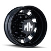  Mayhem 8180 BigRig 22x8.25 / 10x285.75 BP / 169mm Offset / 220.1mm Hub Rear Blk/Milled Spokes Wheel - 8180-22810BMR 