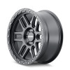  Mayhem 8304 Delta 20x9 / 5x127 BP / 0mm Offset / 78.1mm Hub Matte Black Wheel - 8304-2973MB 