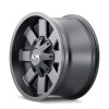 ION Wheels ION Type 141 17x9 / 5x114.3 BP / 18mm Offset / 87mm Hub Satin Black Wheel - 141-7956B18 