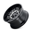 ION Wheels ION Type 144 17x9 / 8x170 BP / -12mm Offset / 125.2mm Hub Black/Machined Wheel - 144-7970B 