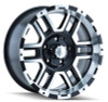 ION Wheels ION Type 179 20x9 / 5x150 BP / 30mm Offset / 110mm Hub Black/Machined Wheel - 179-2950B 