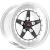 Weld Weldstar 17x10 / 5x4.5 5x114.3 BP / 7.2in BS Black Polished Wheel - Non-Beadlock - 91HB7100A72A