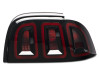 Raxiom 96-98 Ford Mustang Icon LED Tail Lights- Black Housing (Smoked Lens) - 389876 Photo - Close Up