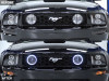 Raxiom 05-12 Ford Mustang GT LED Halo Fog Lights (Smoked) - 49134 Photo - Close Up