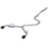 MBRP 22-23 Hyundai Elantra N 2.0L Turbo T304  5in OD CF Tips Dual Outlet 3in Cat Back Exhaust - S47103CF Photo - Primary