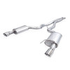 Stainless Works 2024 Mustang GT Catback Dual Tips Legend Sound H-Pipe Factory Connect Exhaust - M24CBHFCL