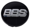 BBS BBS Center Cap 56mm Black/Silver - 10.02.3596